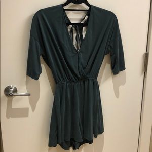 Lush Green Romper